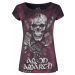 Amon Amarth Carved Skull Dámské tričko vínová
