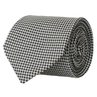 ALTINYILDIZ CLASSICS Men's Grey-black Patterned Grey-black Classic Tie