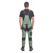 Cerva Dayboro Pánské pracovní kalhoty s laclem 03020397 mech.zelená