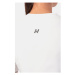 Dámský volný crop top Nebbia Minimalist Logo 600 Cream