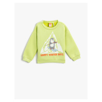 Koton Baby Boy Yellow Sweatshirt