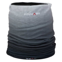 Finmark FSW-237 Multifunkční šátek s fleecem, tmavě šedá, velikost