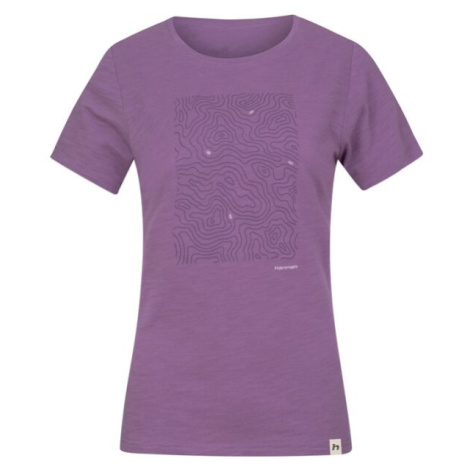 Hannah SELIA Dámské bavlněné triko, fialová, velikost