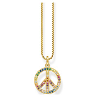 Thomas Sabo KE2170-996-7 Ladies Necklace - Peace Rainbow