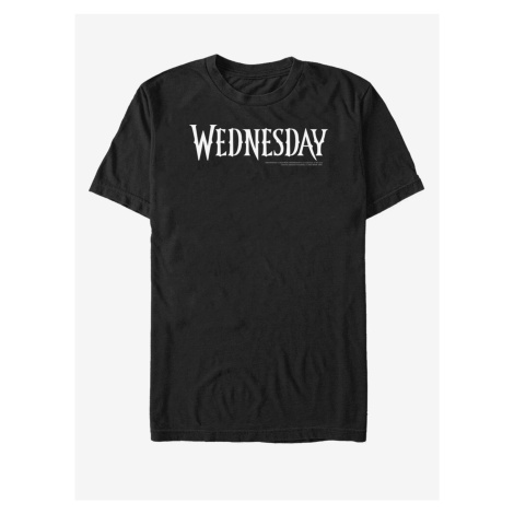 Černé unisex tričko MGM Wednesday Logo ZOOT.FAN