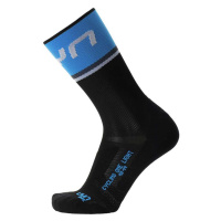 UYN Cyklistické ponožky klasické - ONE LIGHT - černá/modrá