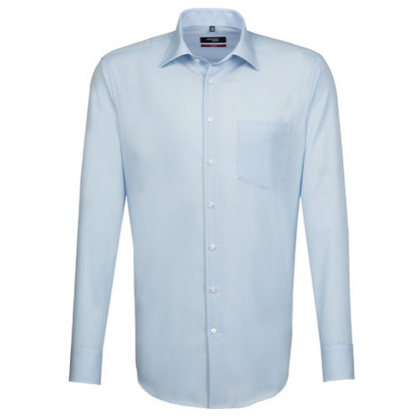 Seidensticker Pánská popelínová košile SN003000 Light Blue