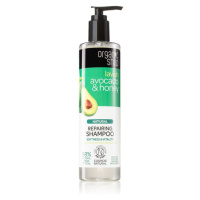 Organic Shop Natural Avocado & Honey regenerační šampon pro suché a poškozené vlasy 280 ml