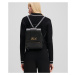 Batoh karl lagerfeld k/signature flap backpack black/gold