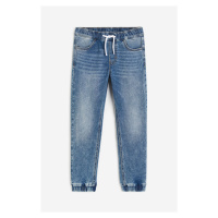 H & M - Džínové kalhoty jogger Comfort Stretch - modrá