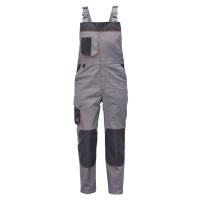 Cerva Cremorne Pánské pracovní kalhoty s laclem 03020403 šedá