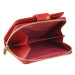 Dámská kožená peněženka Pierre Cardin 04 PLANT 115 červená