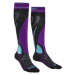 Dámské ponožky Bridgedale Ski Midweight graphite/purple/134
