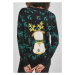 Dámský svetr Urban Classics Ladies Pug Christmas sweater black