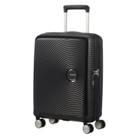 American Tourister Soundbox 55cm Černý rozšiřitelný