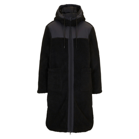 BONPRIX kabát z medvídkového flísu Barva: Černá, Mezinárodní