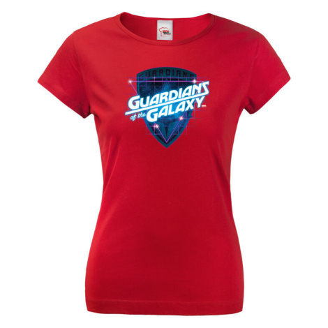 Dámské tričko s potiskem Guardians of the Galaxy - ideální dárek pro fanoušky Marvel BezvaTriko