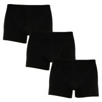 3PACK pánské boxerky Jack and Jones černé (12127816 - black)