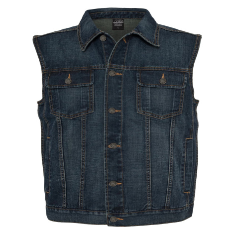 vesta pánská URBAN CLASSICS - Denim - TB514