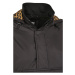 Ladies AOP Mixed Pull Over Jacket - black/leo