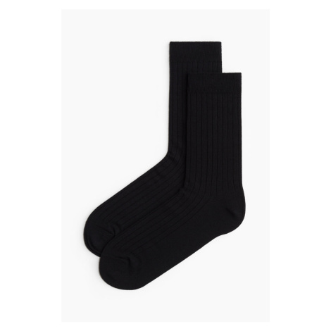 H & M - Ponožky - černá H&M