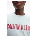 Světle šedé pánské tričko S/S Crew Neck Calvin Klein Jeans