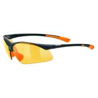UVEX Sportstyle 223 Black/Orange/Litemirror Orange Cyklistické brýle