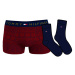 set boxerky a ponožky Tommy Hilfiger - Gift giving graphic fairisle/desert sky