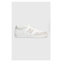 Sneakers boty New Balance BB480LKA bílá barva