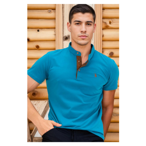 T8560 DEWBERRY T-SHIRT-DARK TURQUOISE-2