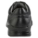 Šněrovací obuv s módním ozdobným šitím Naturläufer Černá