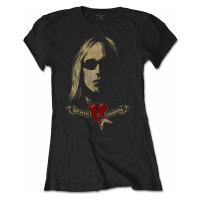 Tom Petty tričko, Shades & Logo Girly Black, dámské