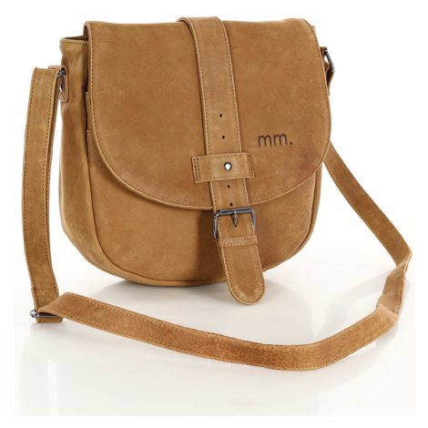 Velká dámská kožená messengar taška Marco Mazzini handmade