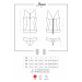 Svůdný korzet Miamor corset tyrkys - Obsessive