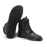 Barefoot kotníková obuv Zaqq - Expeq Black černá