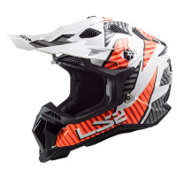 Motokrosová helma LS2 MX700 SUBVERTER ASTRO - oranžová