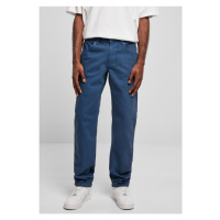 Pánské kalhoty // Urban Classics / Colored Loose Fit Jeans darkblue