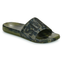 Superdry Sandales De Piscine À Motif Camouflage Véganes Zelená