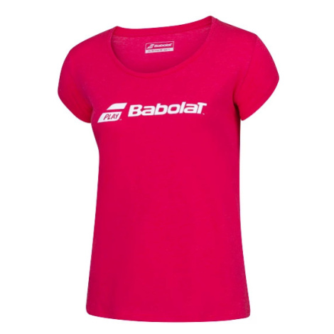 Dámské tričko Babolat Exercise Tee Red S