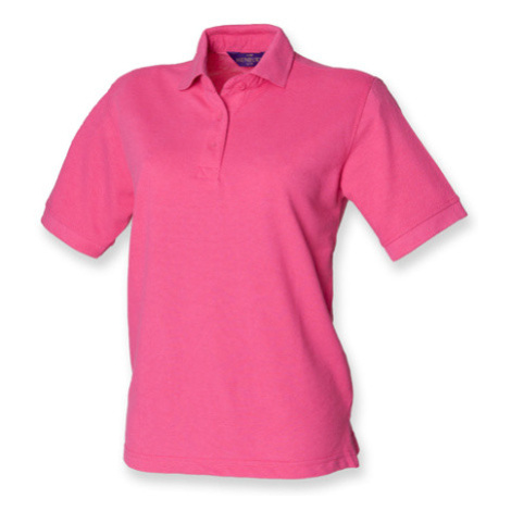 Henbury Dámské polo triko H401 Fuchsia