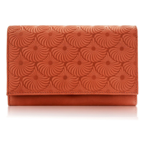 Dámská kožená peněženka Paolo Peruzzi IN-57 pomerančová