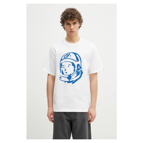 Bavlněné tričko Billionaire Boys Club Cracked Flock Print Astro T-Shirt bílá barva, s potiskem, 