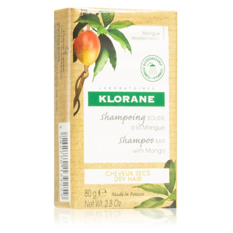 Klorane Mango tuhý šampon pro výživu a lesk 80 g