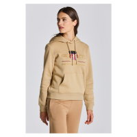 MIKINA GANT ARCHIVE SHIELD SWEAT HOODIE hnědá