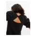 Bonprix RAINBOW tričko s prostřihem Barva: Černá, Mezinárodní