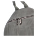 Trendový dámský koženkový batůžek Radana, šedá
