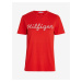 Červené dámské tričko Tommy Hilfiger