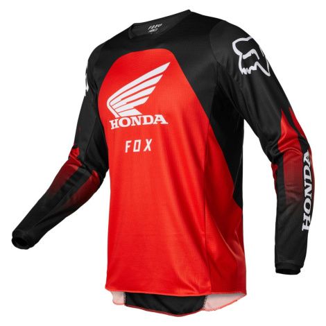 FOX Motokrosový dres FOX 180 Honda MX22 - červená