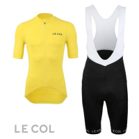 LE COL Cyklistický krátký dres a krátké kalhoty - HORS CATEGORIE II - černá