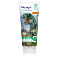 Tetesept Shower Gel & Shampoo T-Rex World jemný sprchový gel a šampon pro děti 200 ml